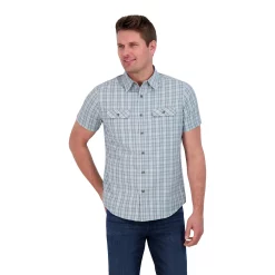 Men's Eddie Bauer Mountain Regular-Fit Performance Button-Down Shirt -Clearance Sales Store 6120195 Graphite