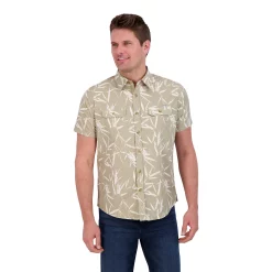 Men's Eddie Bauer Mountain Regular-Fit Performance Button-Down Shirt -Clearance Sales Store 6120195 Stone