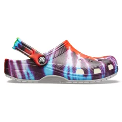 Crocs Classic Tie Dye Adult Clogs -Clearance Sales Store 6120836 ALT