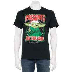 Men's Holiday Character Tees -Clearance Sales Store 6142724 Black Green