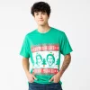 Men's Holiday Character Tees -Clearance Sales Store 6142724 Green