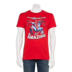 Men's Holiday Character Tees -Clearance Sales Store 6142724 Red Amazing