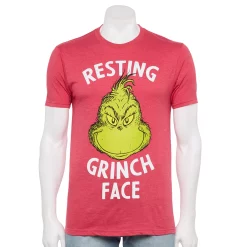 Men's Holiday Character Tees -Clearance Sales Store 6142724 Red Heather
