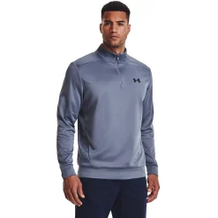 Men's Under Armour 1/4-Zip Fleece Pullover -Clearance Sales Store 6171456 Aurora Purple
