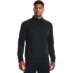 Men's Under Armour 1/4-Zip Fleece Pullover -Clearance Sales Store 6171456 Black