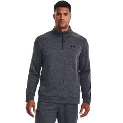 Men's Under Armour 1/4-Zip Fleece Pullover -Clearance Sales Store 6171456 Pitch Gray