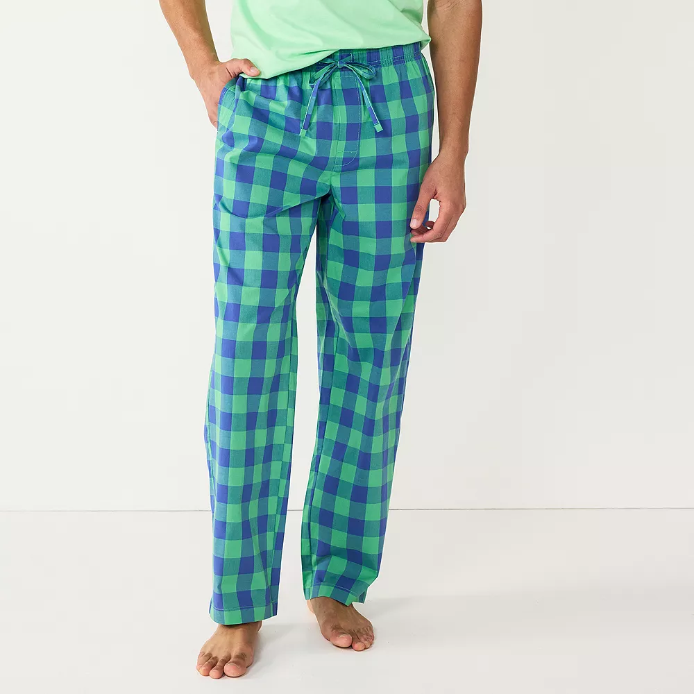Men's Sonoma Goods For Life® Brushed Poplin Print Pajama Pants 3 Men's Sonoma Goods For Life® Brushed Poplin Print Pajama Pants
