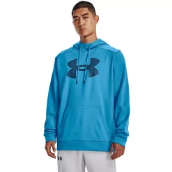 Men's Under Armour Big Logo Fleece Hoodie -Clearance Sales Store 6196612 Capri
