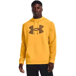 Men's Under Armour Big Logo Fleece Hoodie -Clearance Sales Store 6196612 Rise