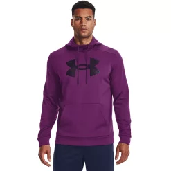 Men's Under Armour Big Logo Fleece Hoodie -Clearance Sales Store 6196612 Rivalry