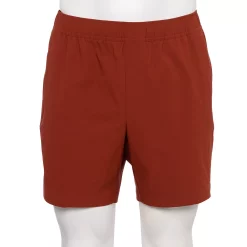 Men's Apt. 9® Premier Flex E-Waist 7-inch Shorts -Clearance Sales Store 6196816 Maple Chili
