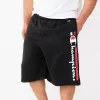Big & Tall Champion® Vertical Script Fleece Shorts -Clearance Sales Store 6196820 Black